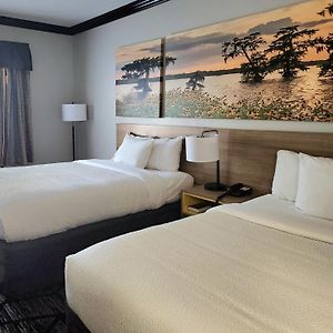 Room Two Queen Beds Mobility or Hearing Access Roll Shower Non-Smoking